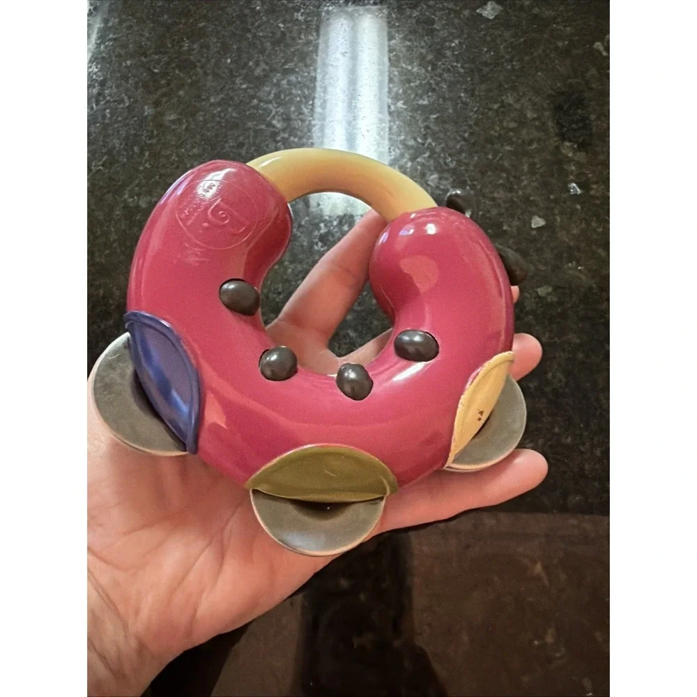 MyBToys Battat Musical Toy Instrument Tambourine Caterpillar Bug Baby Toy Infant